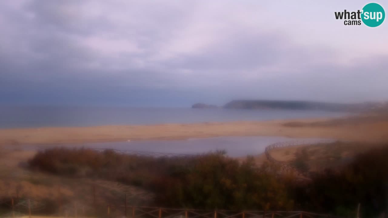 Webcam Torre dei Corsari – Vue en direct sur la plage depuis Punta Usai