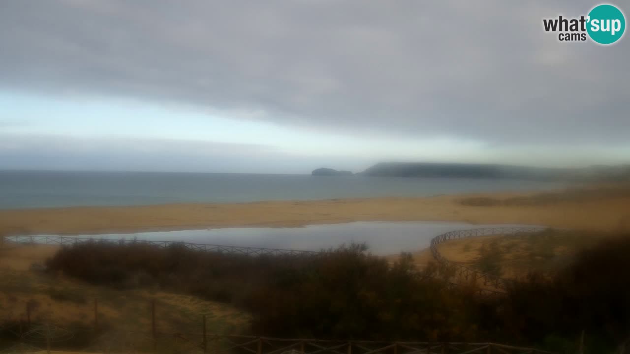 Cámara web Torre dei Corsari – Vista en directo de la playa desde Punta Usai