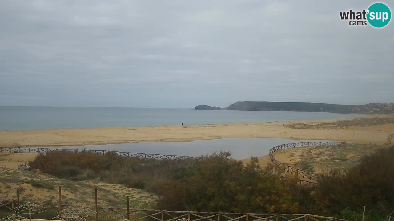 Webcam Torre dei Corsari – Vista live sulla spiaggia da Punta Usai