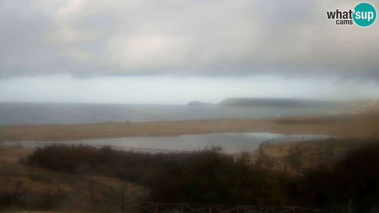 Cámara web Torre dei Corsari – Vista en directo de la playa desde Punta Usai