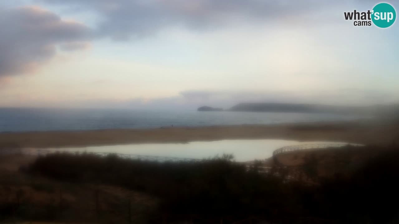 Webcam Torre dei Corsari – Vista live sulla spiaggia da Punta Usai