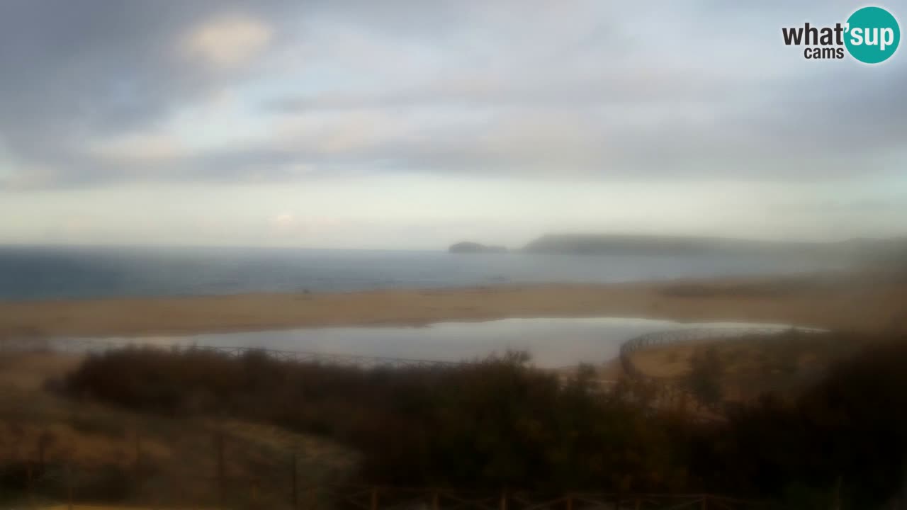 Webcam Torre dei Corsari – Live Beach View from Punta Usai