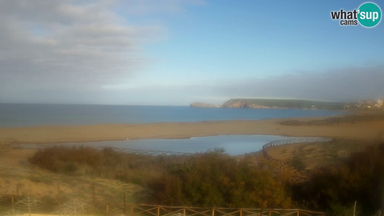 Spletna kamera Torre dei Corsari – Pogled v živo na plažo s Punta Usai