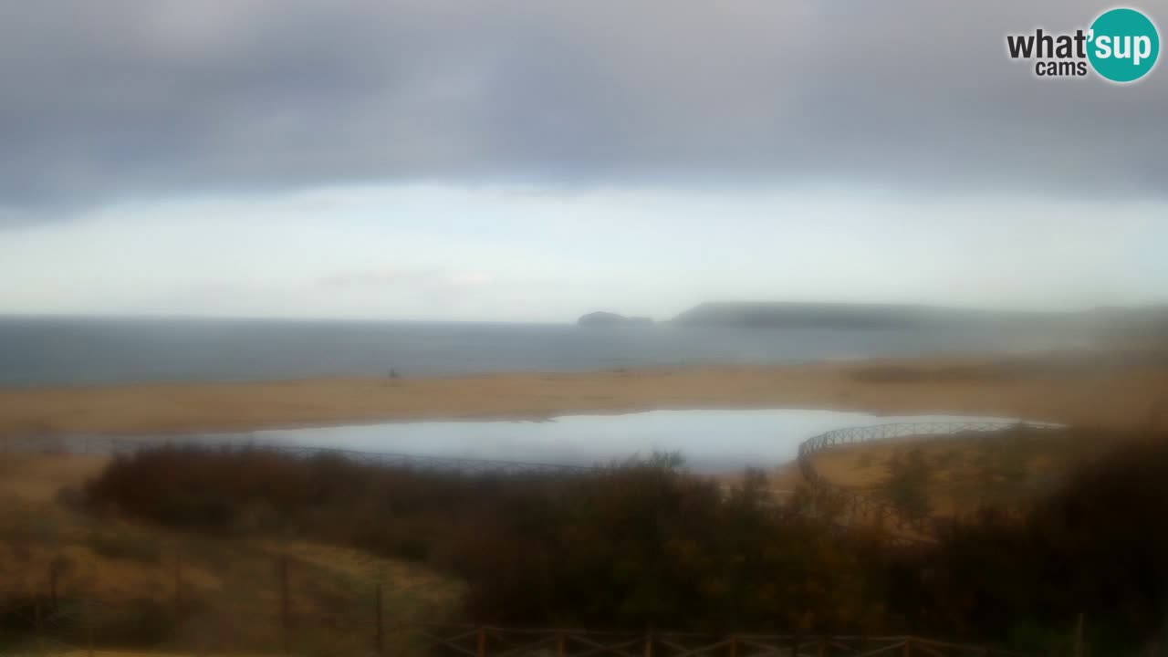 Cámara web Torre dei Corsari – Vista en directo de la playa desde Punta Usai