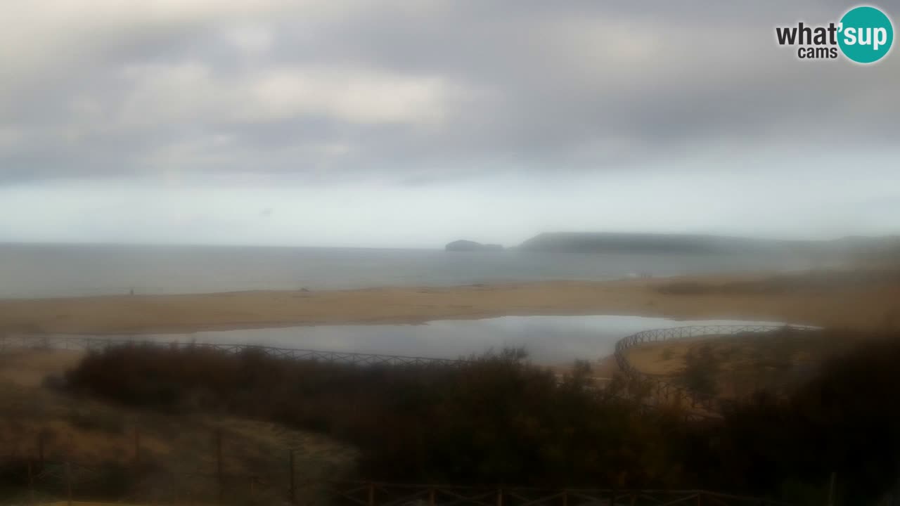Webcam Torre dei Corsari – Vista live sulla spiaggia da Punta Usai