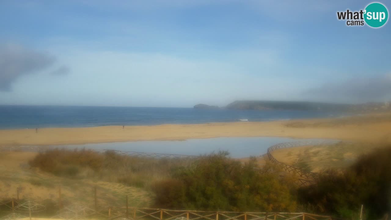 Webcam Torre dei Corsari – Vista live sulla spiaggia da Punta Usai
