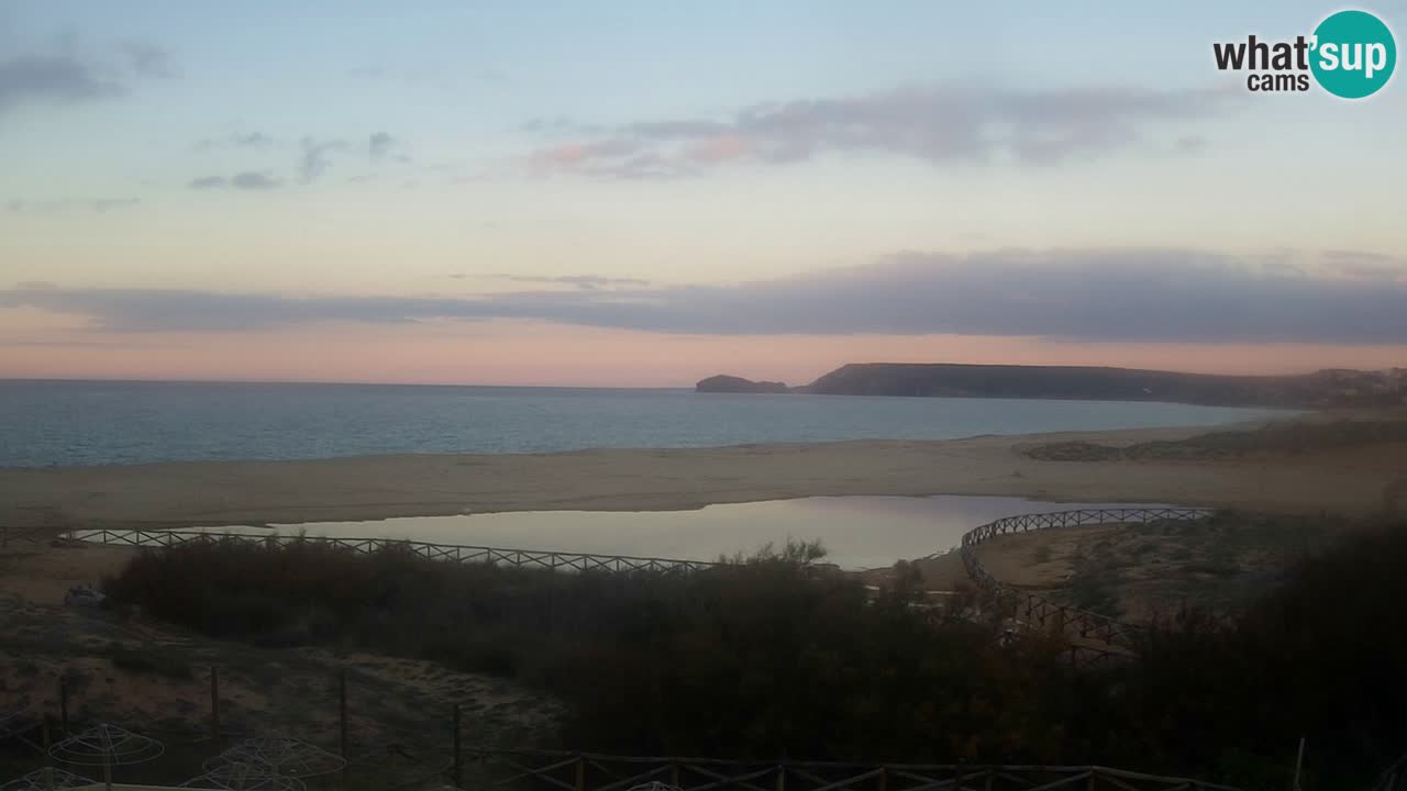 Cámara web Torre dei Corsari – Vista en directo de la playa desde Punta Usai