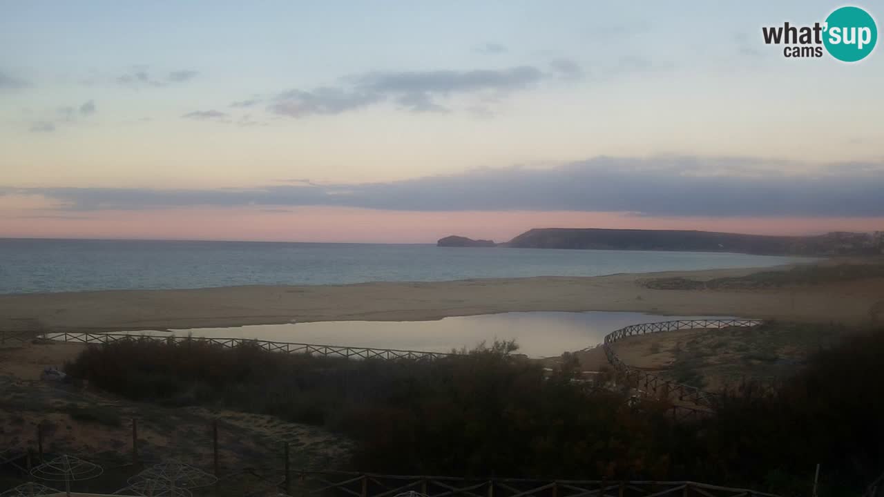 Cámara web Torre dei Corsari – Vista en directo de la playa desde Punta Usai