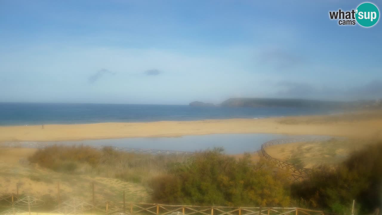 Webcam Torre dei Corsari – Vista live sulla spiaggia da Punta Usai
