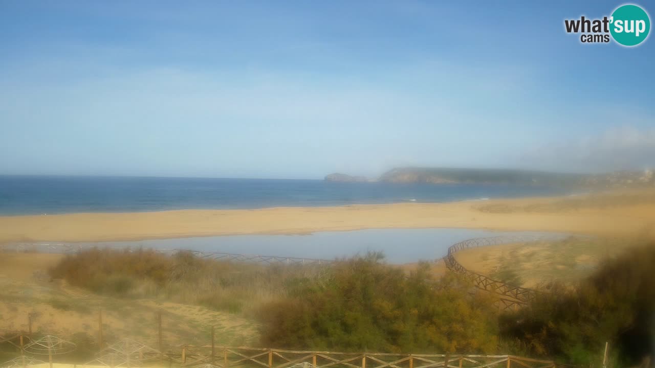 Webcam Torre dei Corsari – Vista live sulla spiaggia da Punta Usai