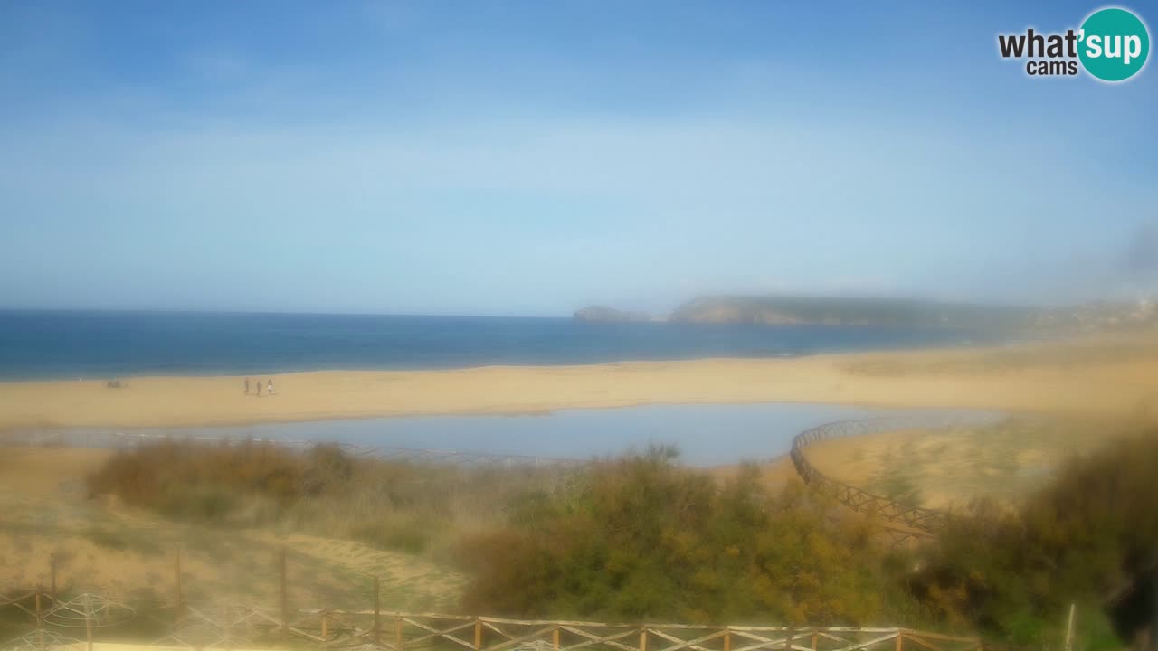 Webcam Torre dei Corsari – Live Beach View from Punta Usai