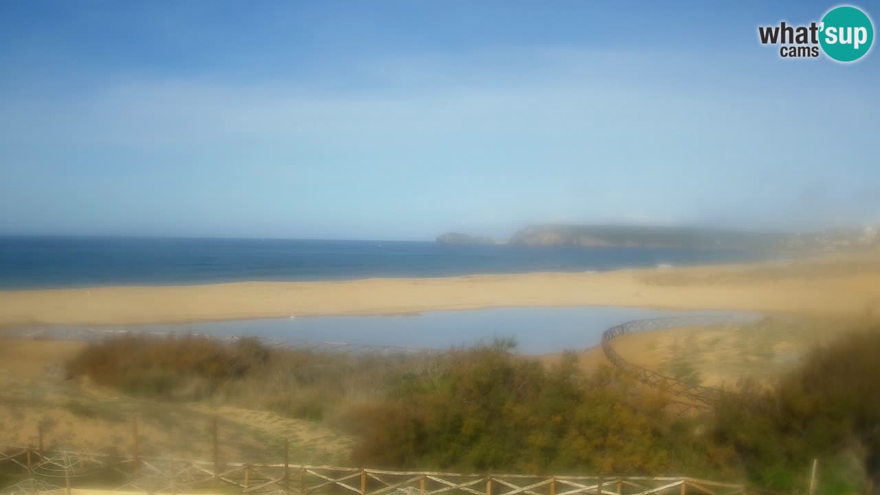 Webcam Torre dei Corsari – Liveblick auf den Strand von Punta Usai