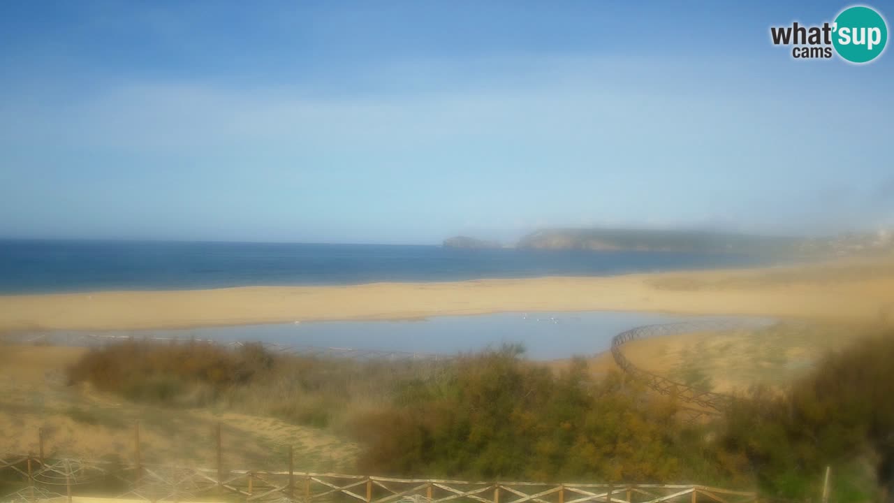 Webcam Torre dei Corsari – Vista live sulla spiaggia da Punta Usai