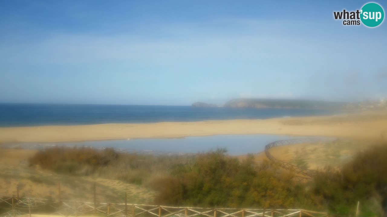 Webcam Torre dei Corsari – Vista live sulla spiaggia da Punta Usai