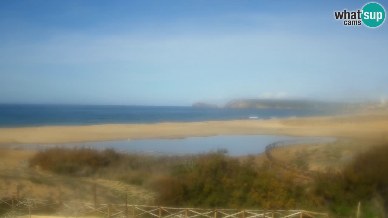 Webcam Torre dei Corsari – Vista live sulla spiaggia da Punta Usai