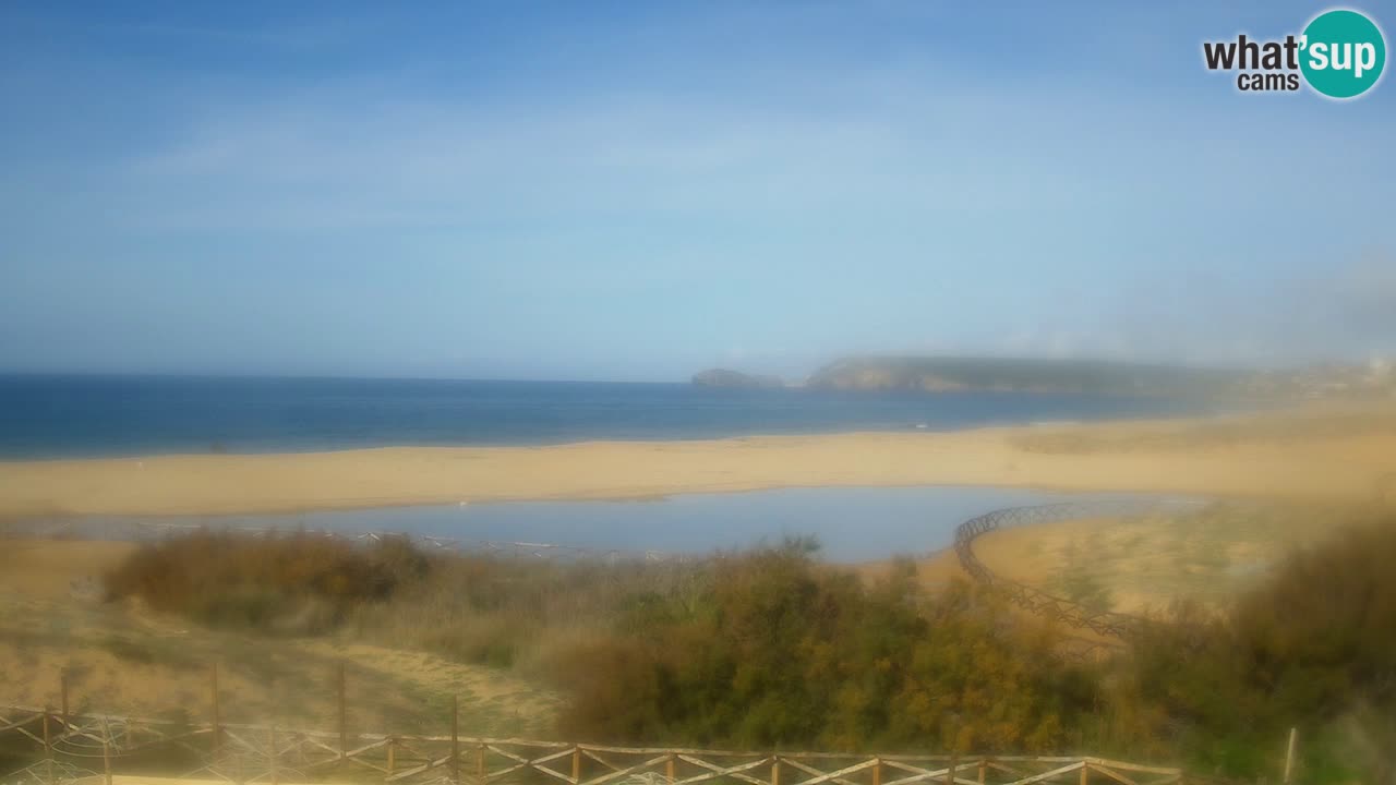 Webcam Torre dei Corsari – Vista live sulla spiaggia da Punta Usai
