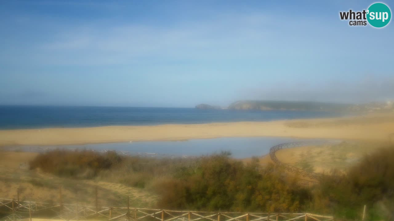 Webcam Torre dei Corsari – Vue en direct sur la plage depuis Punta Usai