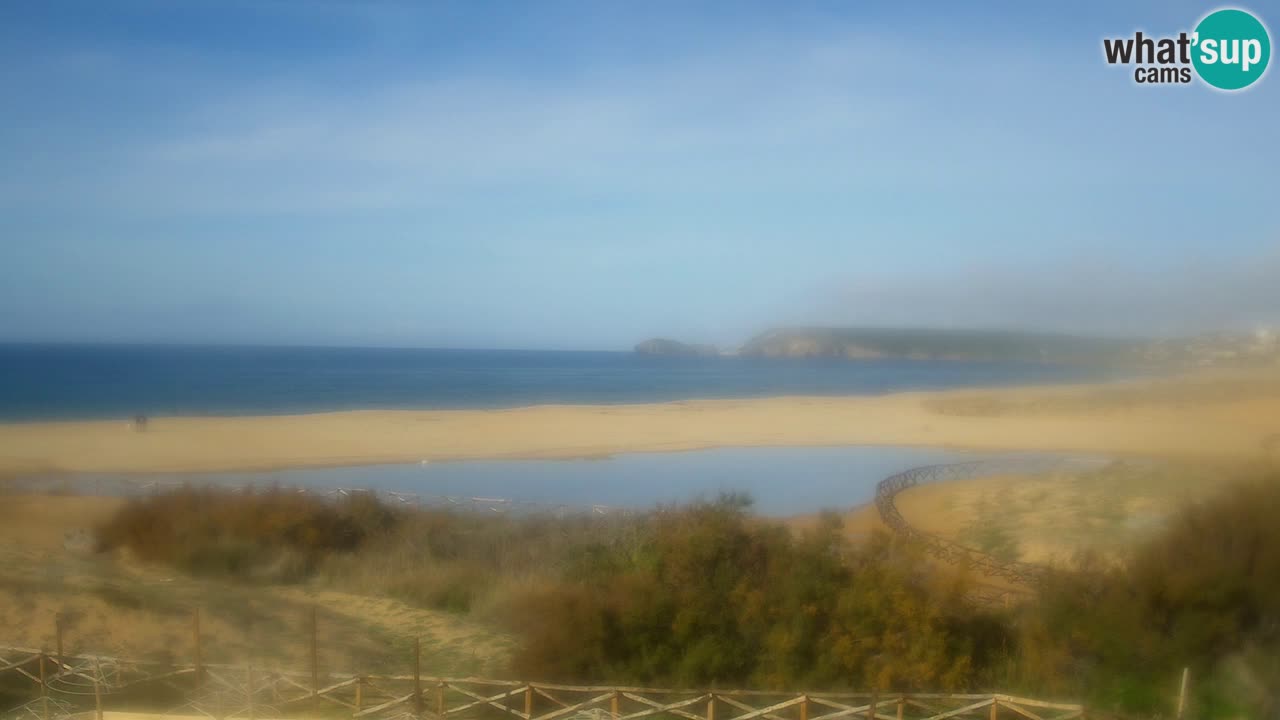 Webcam Torre dei Corsari – Vista live sulla spiaggia da Punta Usai