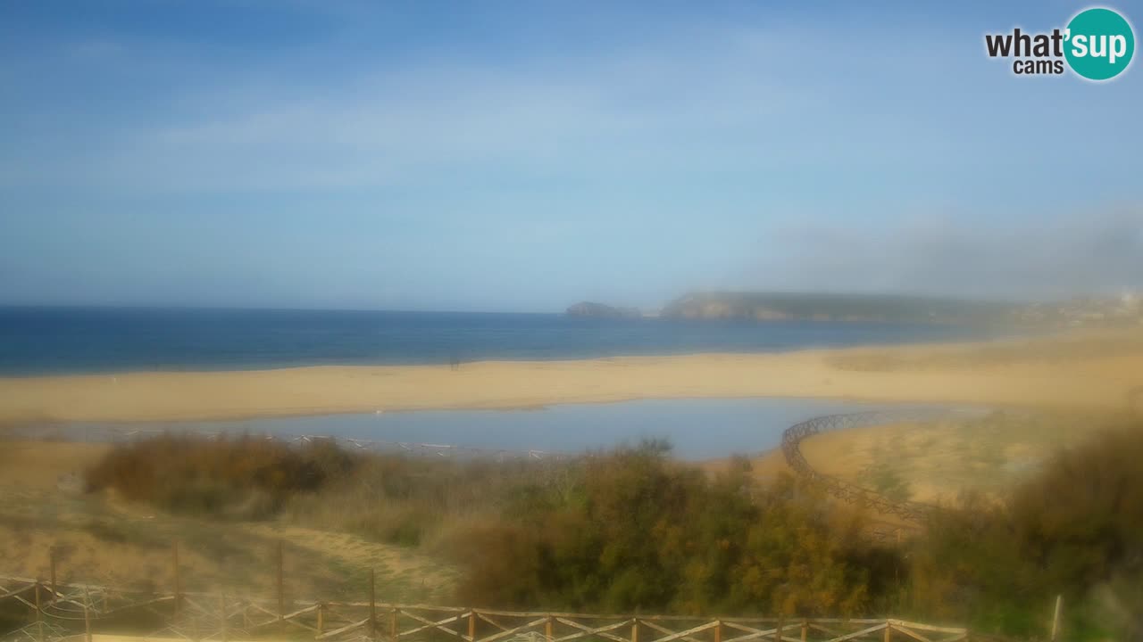 Cámara web Torre dei Corsari – Vista en directo de la playa desde Punta Usai
