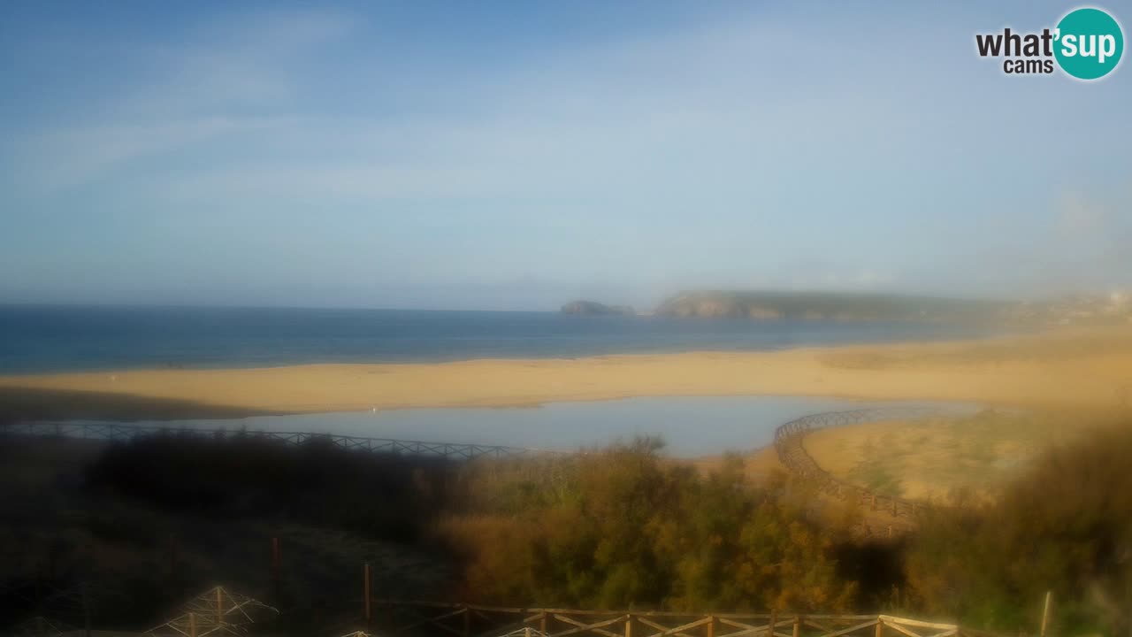 Cámara web Torre dei Corsari – Vista en directo de la playa desde Punta Usai