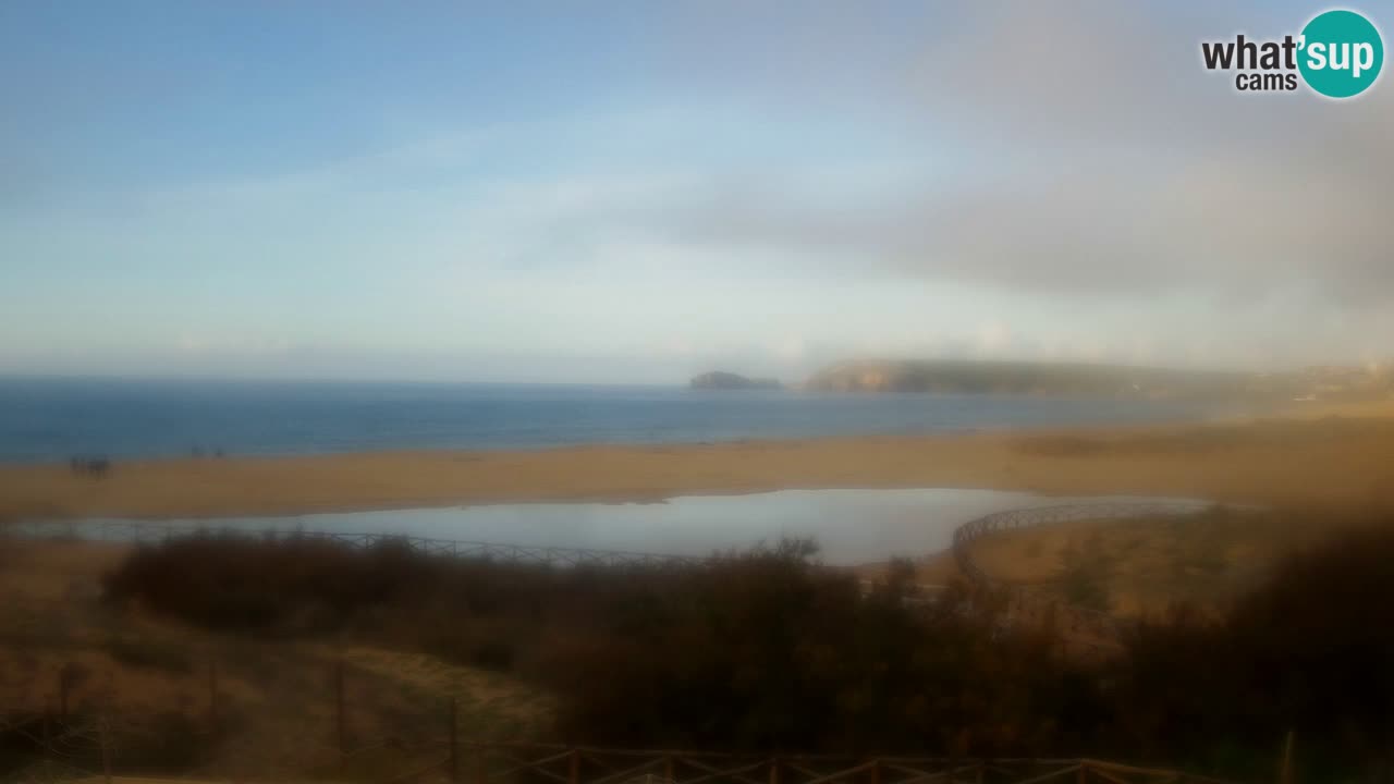 Cámara web Torre dei Corsari – Vista en directo de la playa desde Punta Usai
