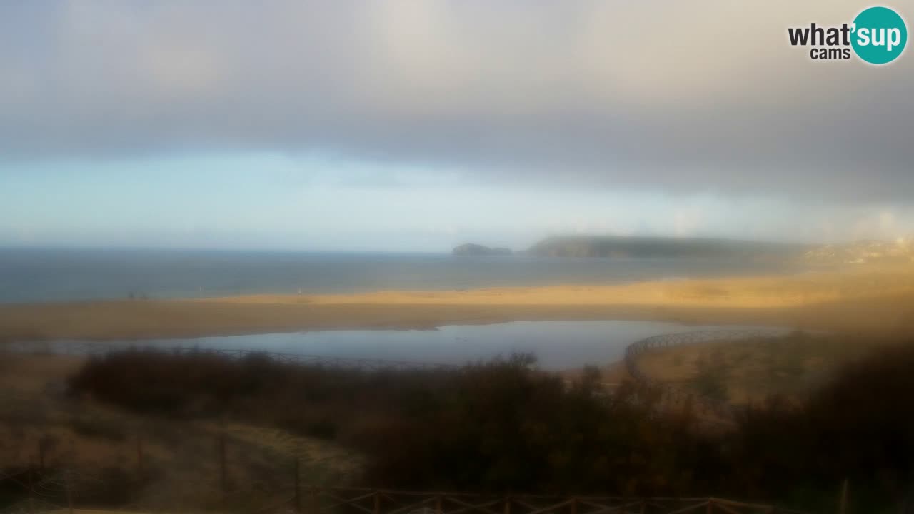 Webcam Torre dei Corsari – Live Beach View from Punta Usai