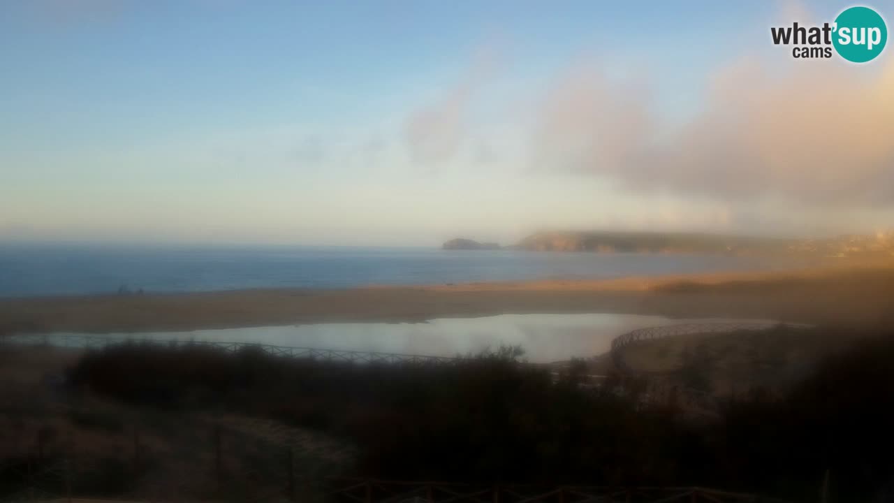 Cámara web Torre dei Corsari – Vista en directo de la playa desde Punta Usai