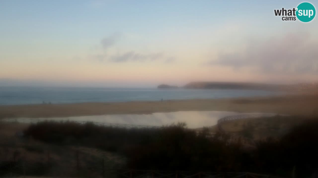 Webcam Torre dei Corsari – Vista live sulla spiaggia da Punta Usai