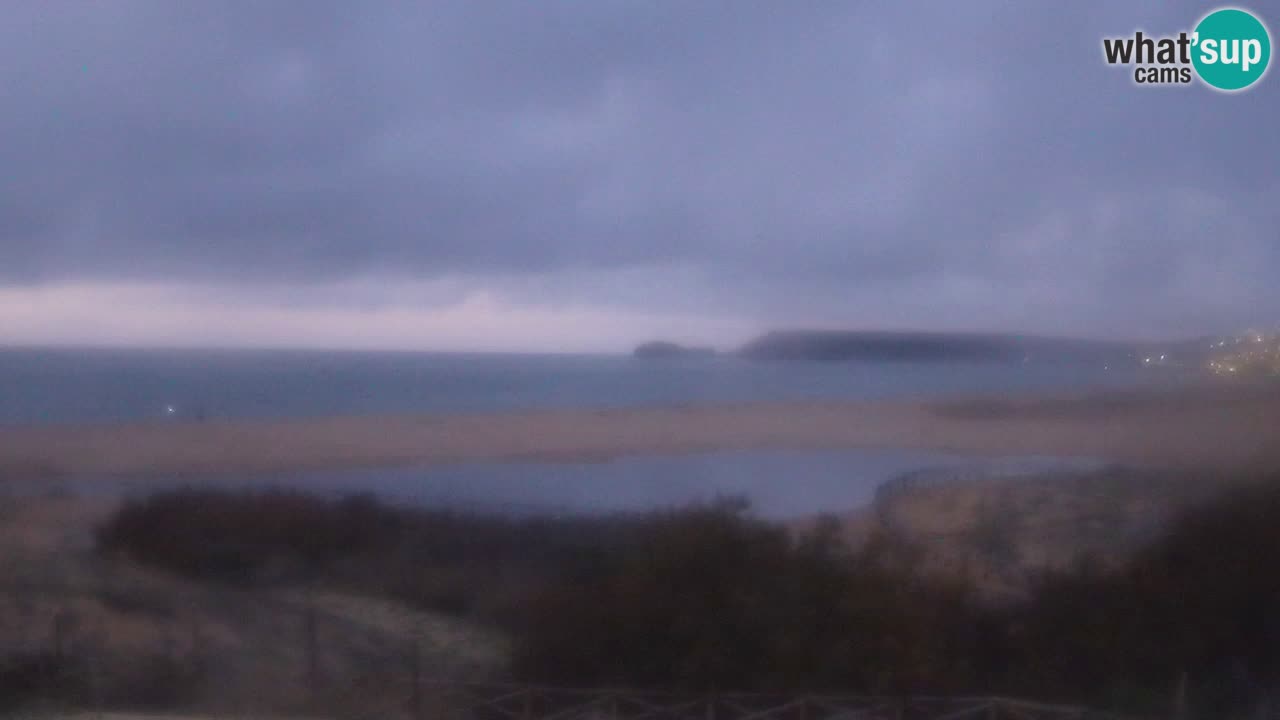 Cámara web Torre dei Corsari – Vista en directo de la playa desde Punta Usai