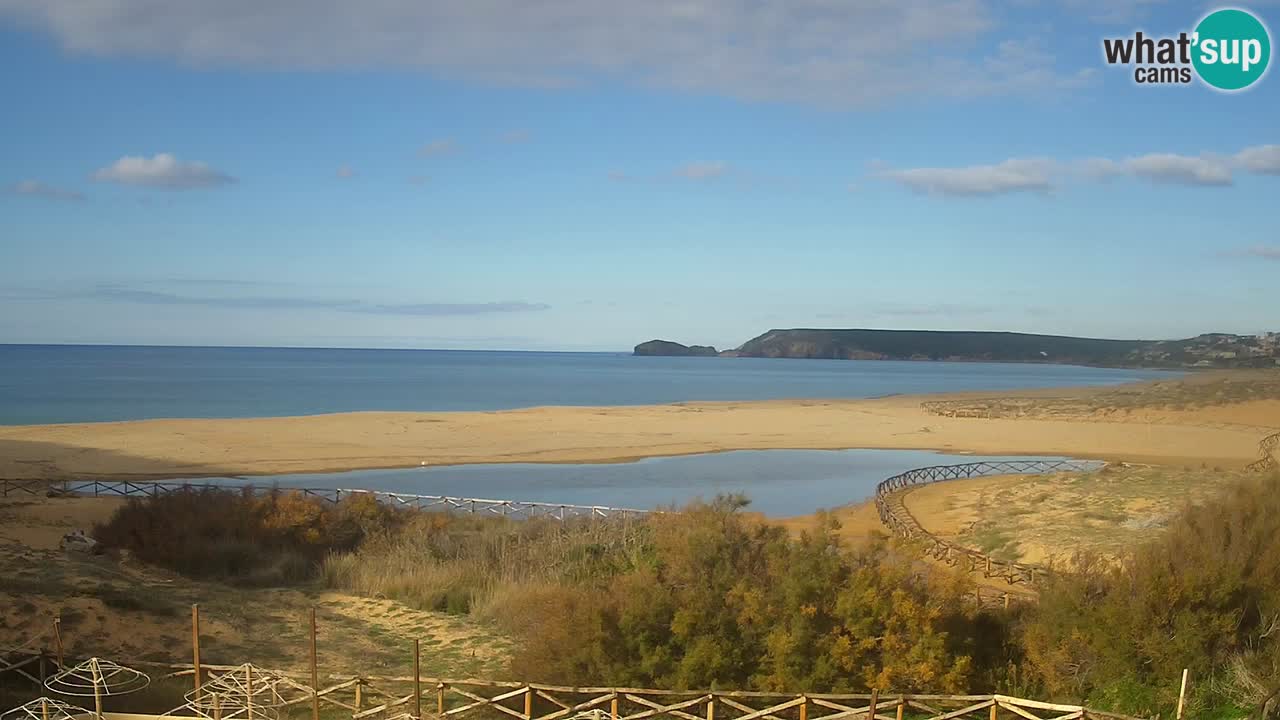 Cámara web Torre dei Corsari – Vista en directo de la playa desde Punta Usai