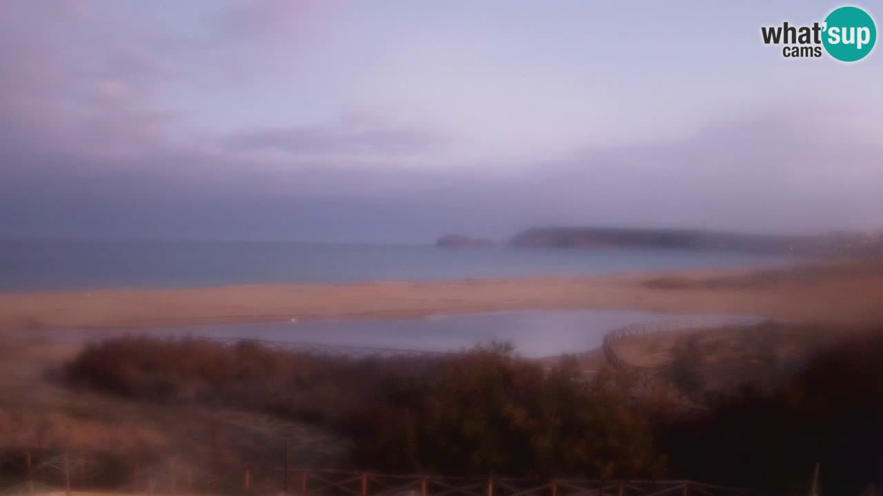 Webcam Torre dei Corsari – Liveblick auf den Strand von Punta Usai