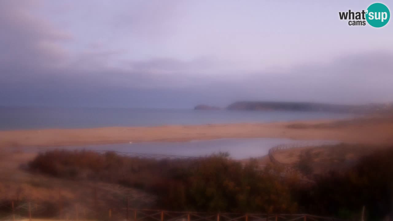 Webcam Torre dei Corsari – Vista live sulla spiaggia da Punta Usai