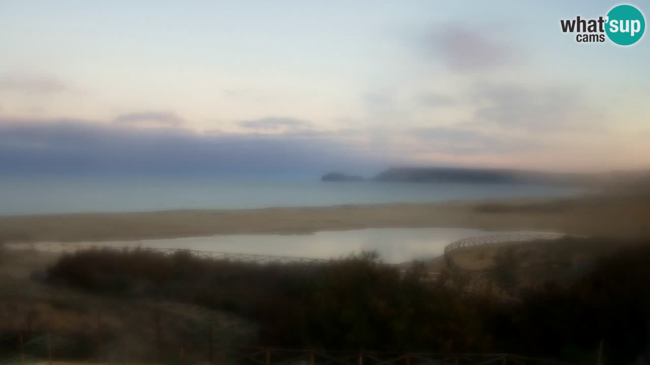 Cámara web Torre dei Corsari – Vista en directo de la playa desde Punta Usai