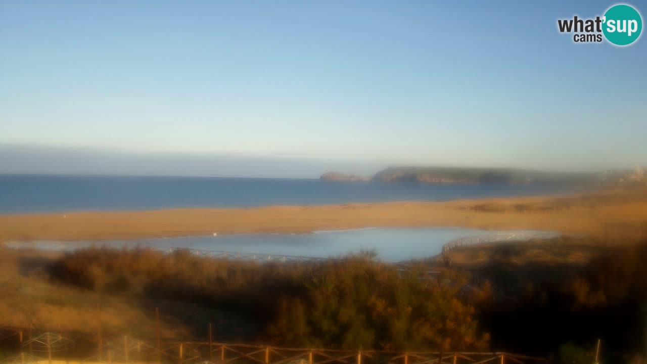 Webcam Torre dei Corsari – Liveblick auf den Strand von Punta Usai