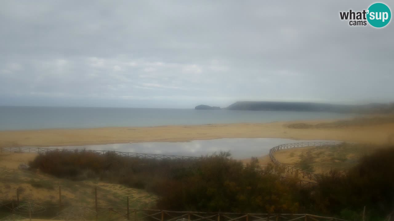 Webcam Torre dei Corsari – Vista live sulla spiaggia da Punta Usai
