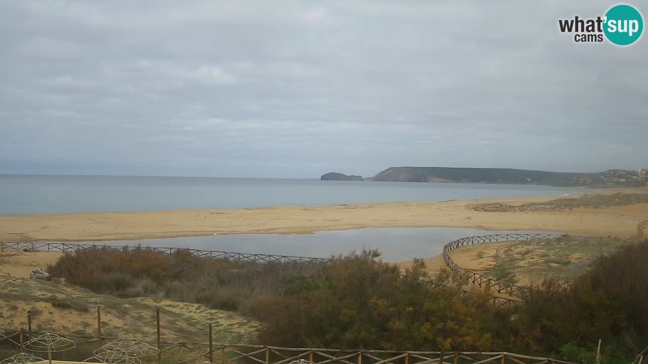 Webcam Torre dei Corsari – Liveblick auf den Strand von Punta Usai