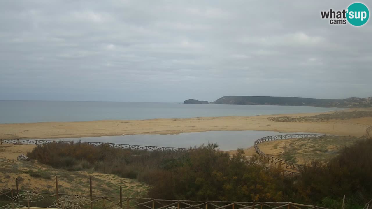 Webcam Torre dei Corsari – Liveblick auf den Strand von Punta Usai