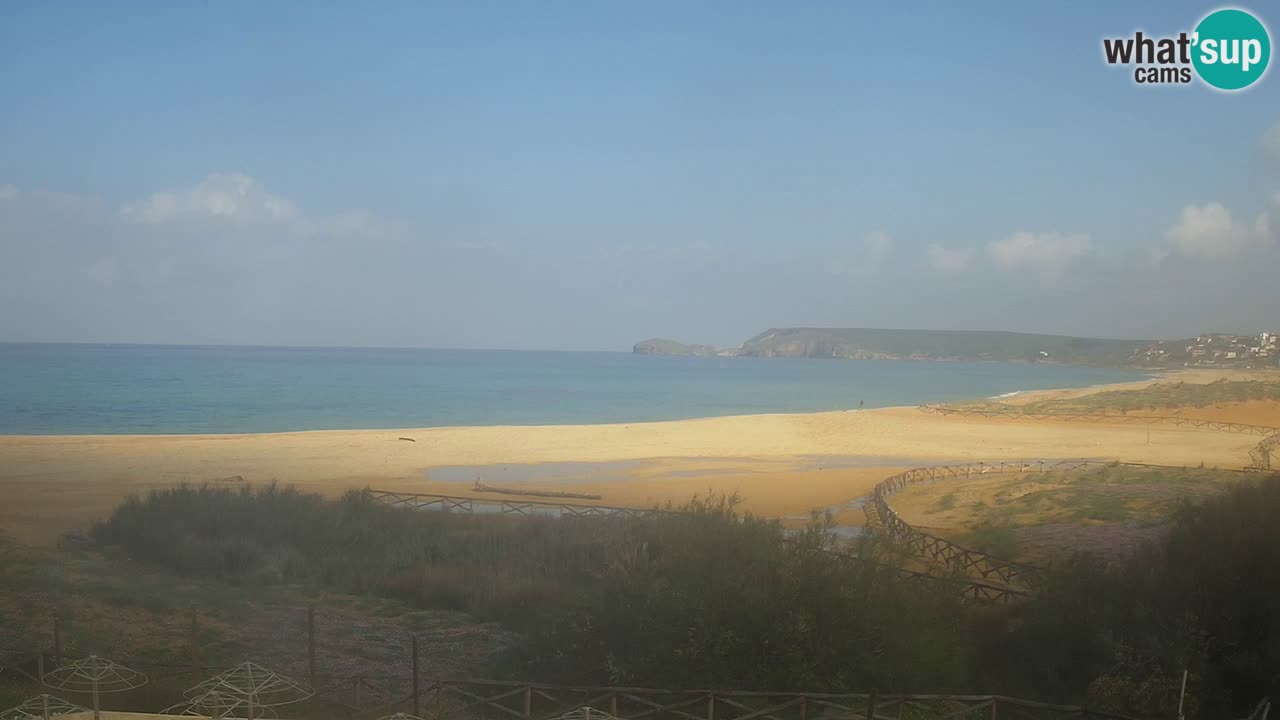 Webcam Torre dei Corsari – Liveblick auf den Strand von Punta Usai