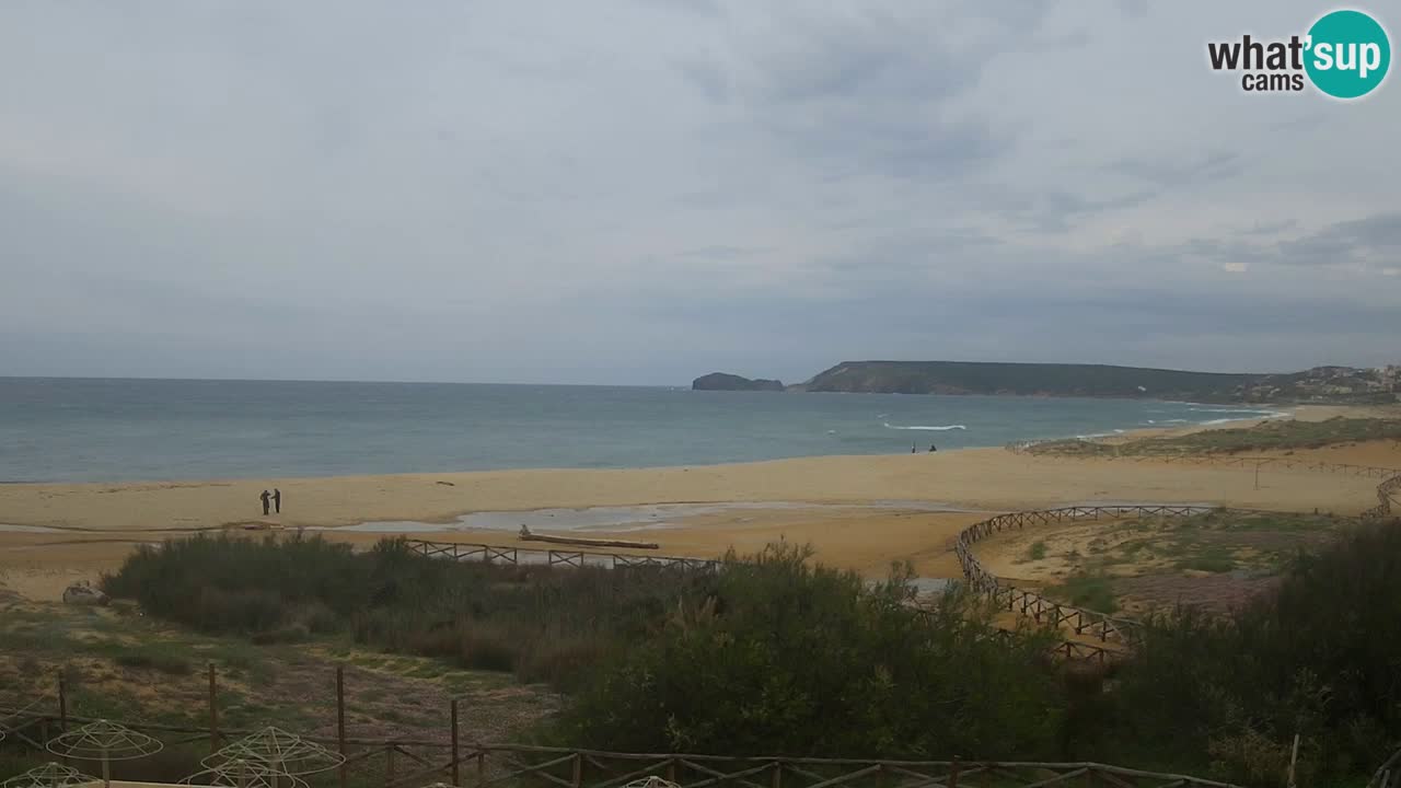 Cámara web Torre dei Corsari – Vista en directo de la playa desde Punta Usai