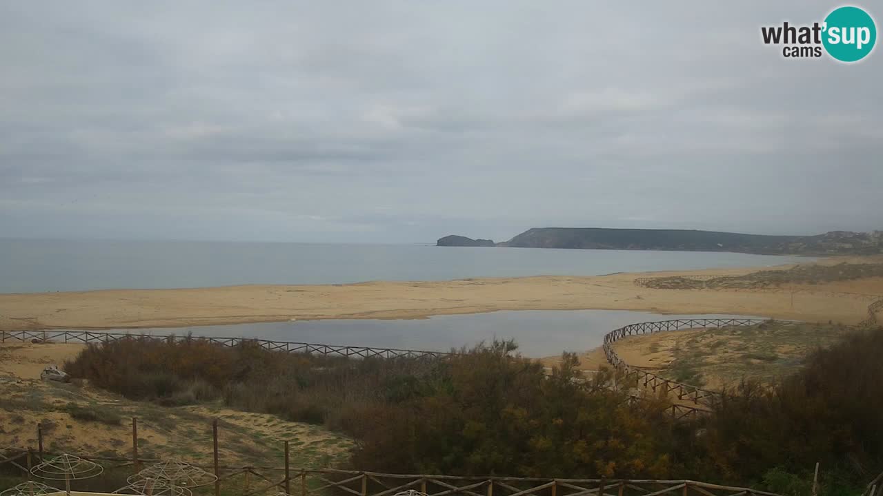 Webcam Torre dei Corsari – Vista live sulla spiaggia da Punta Usai