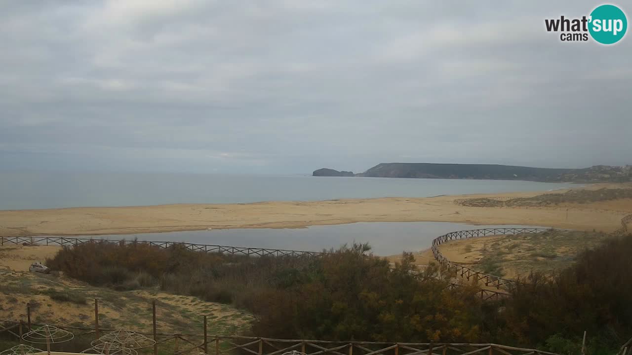 Cámara web Torre dei Corsari – Vista en directo de la playa desde Punta Usai