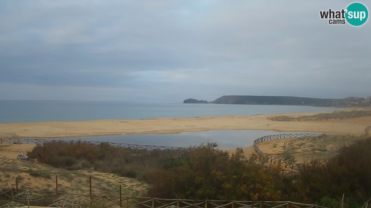 Cámara web Torre dei Corsari – Vista en directo de la playa desde Punta Usai