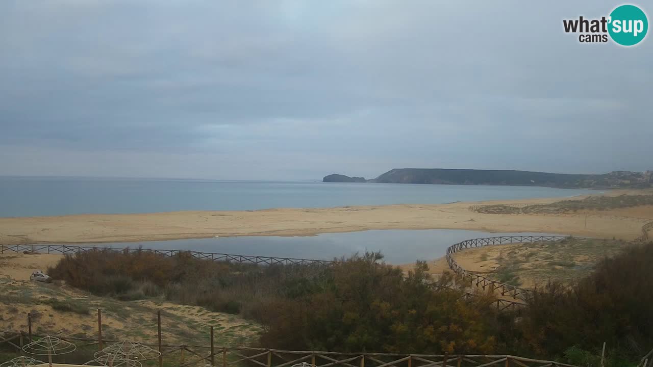Cámara web Torre dei Corsari – Vista en directo de la playa desde Punta Usai