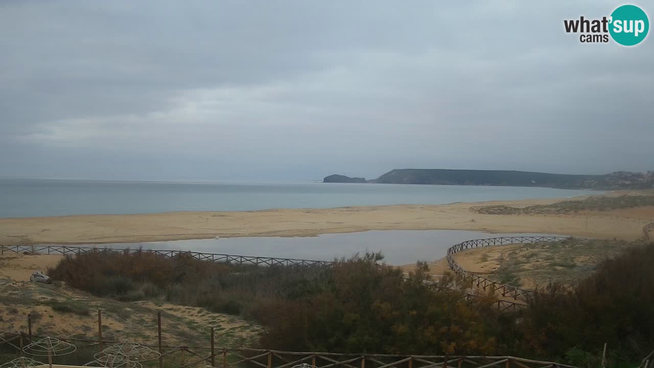 Cámara web Torre dei Corsari – Vista en directo de la playa desde Punta Usai