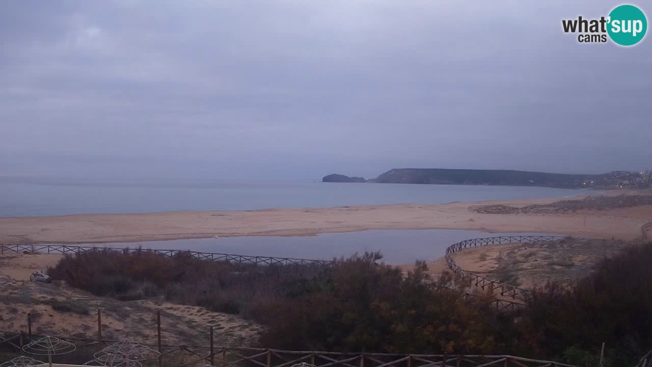 Web kamera Torre dei Corsari – Pogled uživo na plažu s Punta Usai