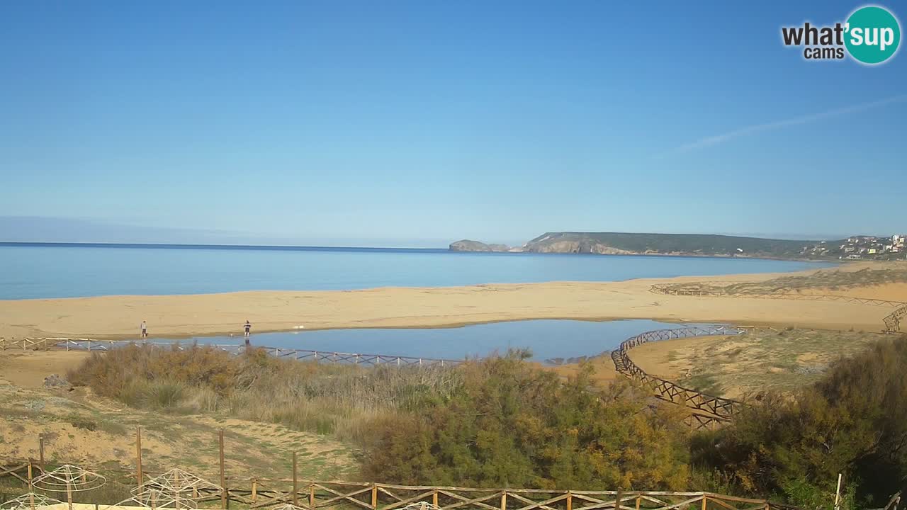 Webcam Torre dei Corsari – Live Beach View from Punta Usai