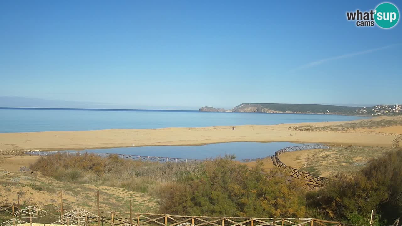 Webcam Torre dei Corsari – Vista live sulla spiaggia da Punta Usai