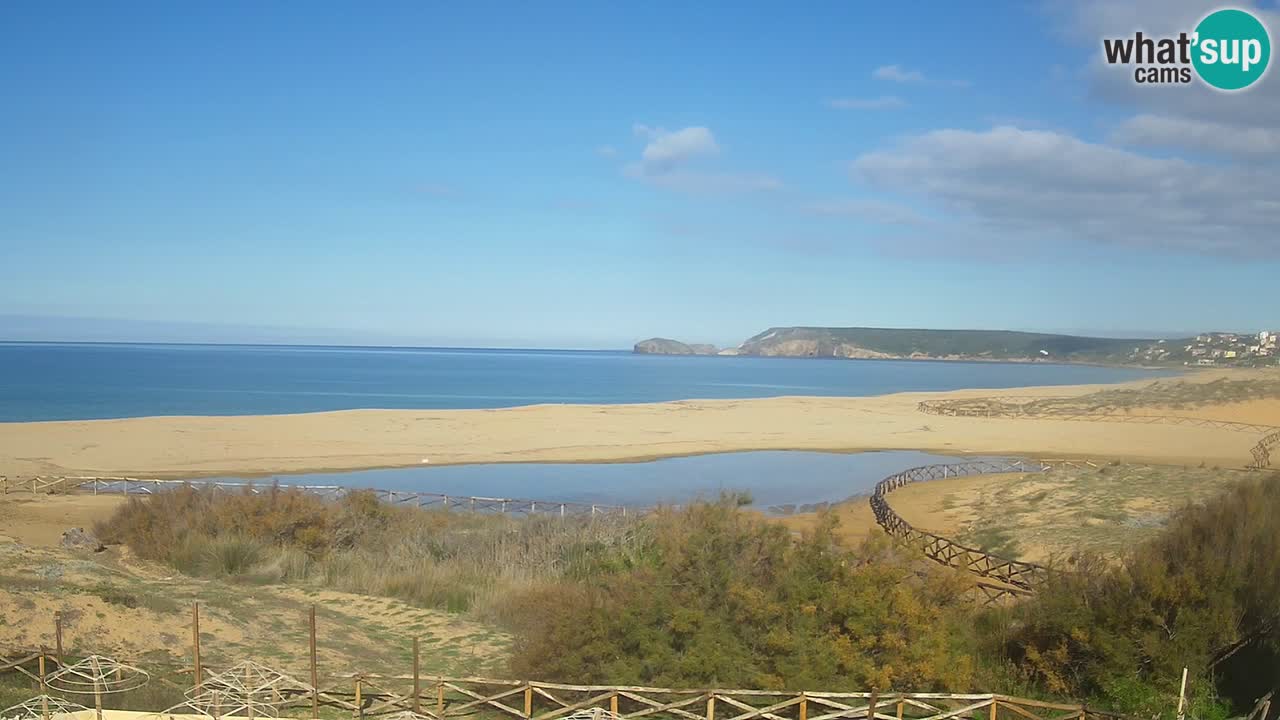 Webcam Torre dei Corsari – Vue en direct sur la plage depuis Punta Usai