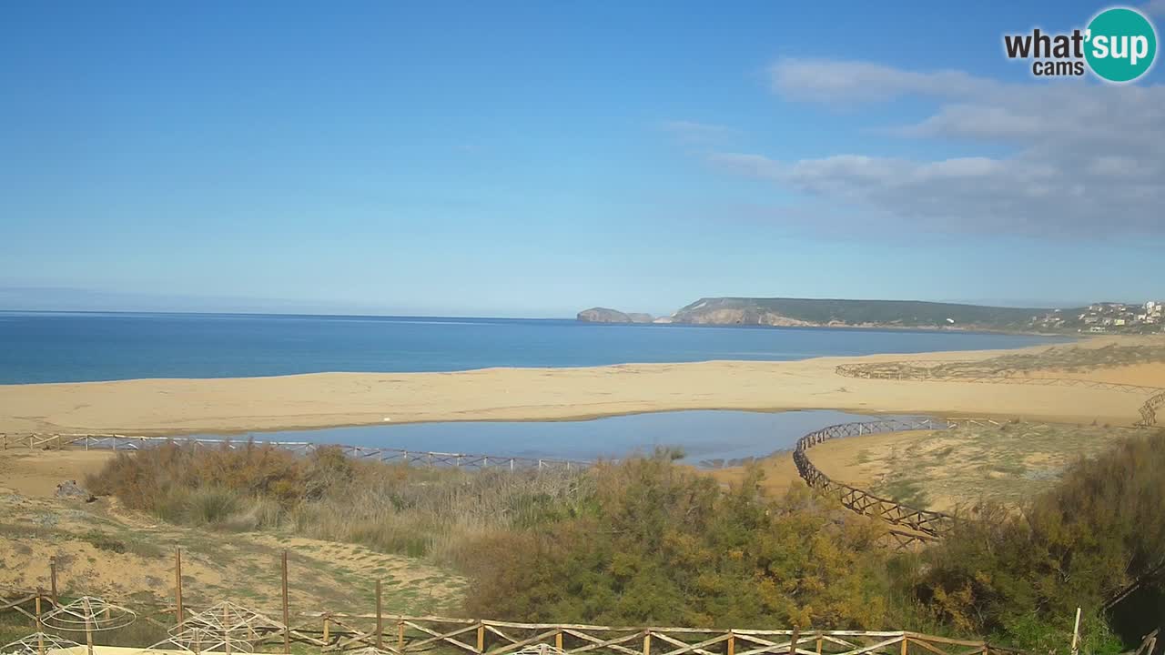 Webcam Torre dei Corsari – Liveblick auf den Strand von Punta Usai