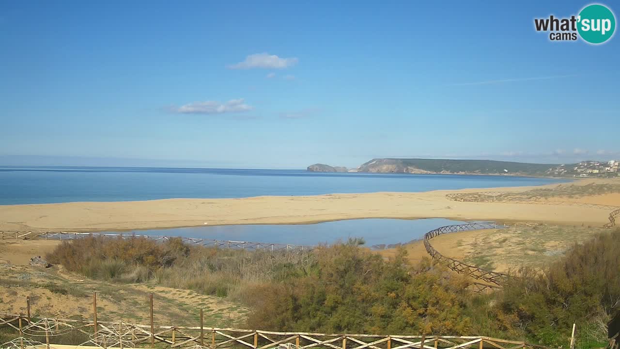 Webcam Torre dei Corsari – Vue en direct sur la plage depuis Punta Usai